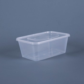 1000ML TAKEOUT  RECTANGULAR FOOD CONTAINER WITH LID