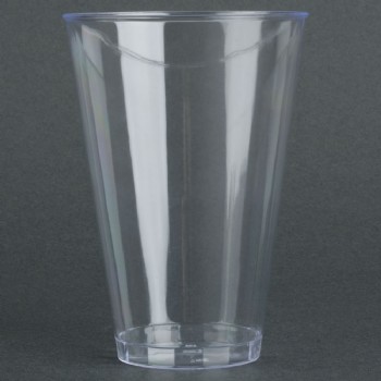 EaMaSy Party 14 oz. Tall Clear Hard Plastic Tumbler
