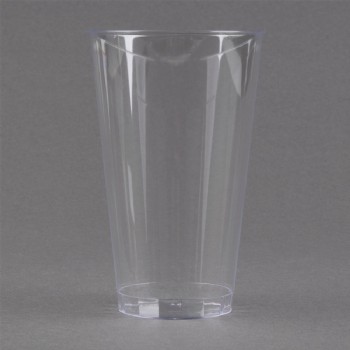 EaMaSy Party 16 oz. Tall Clear Hard Plastic Tumbler