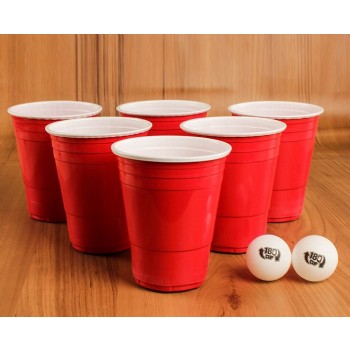 EaMaSy Party 16OZ .Double Colore  Plastic  Game Cups/Beer Pong Cups