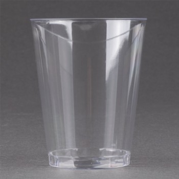 EaMaSy Party  8 oz. Tall Clear Hard Plastic Tumbler