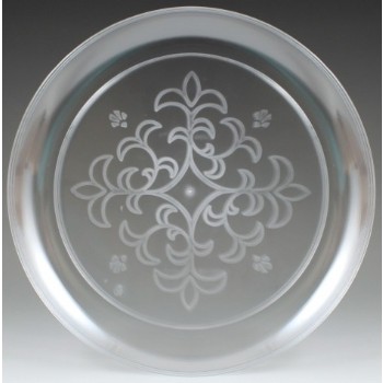 EaMaSy Party  Crystal   10'' Clear Plastic Plate