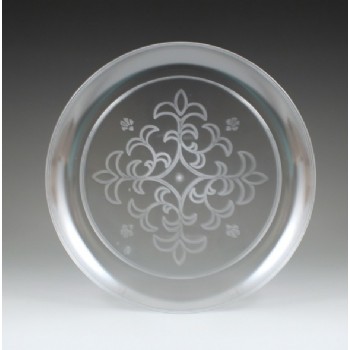 EaMaSy Party  Crystal   6'' Clear Plastic Plate