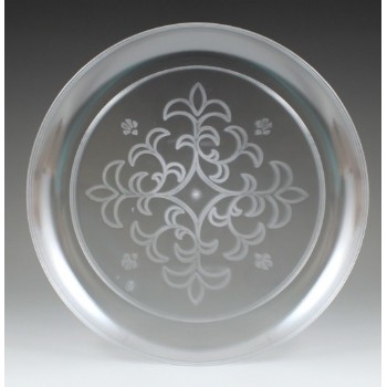 EaMaSy Party  Crystal   9'' Clear Plastic Plate